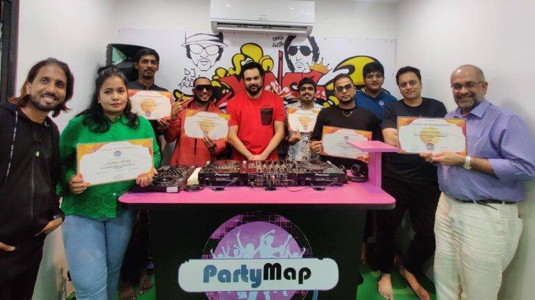 Advanced DJ certification distribution ceremony