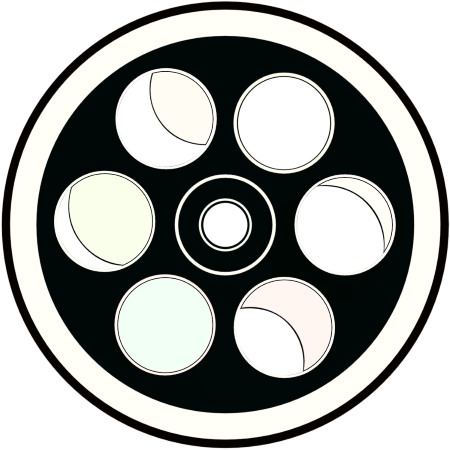 Movies reel circle