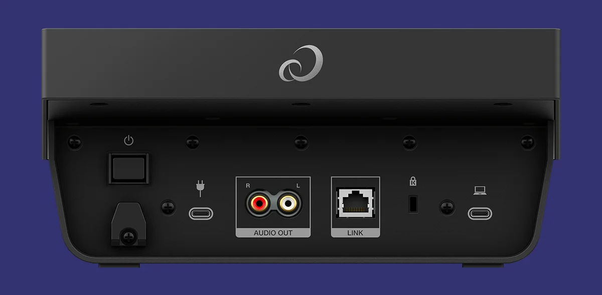 AlphaTheta CDJ-1500X rear panel — USB-C, LAN for Pro DJ Link, RCA analog output