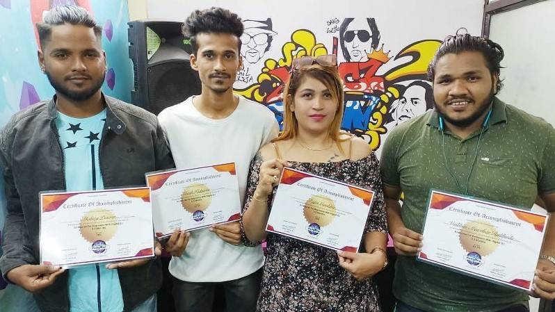 Music production course certificate — PartyMap Academy