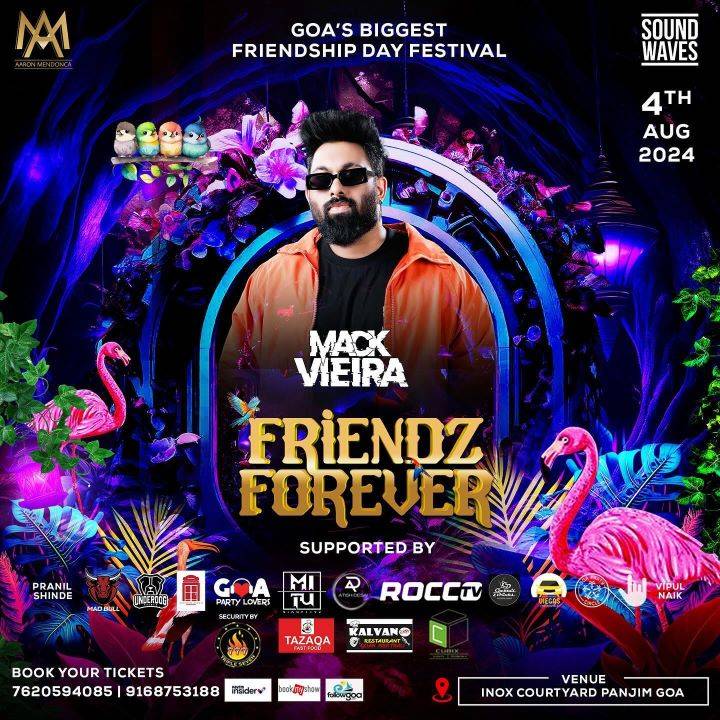 DJ Mack Vieira Gig Flyer