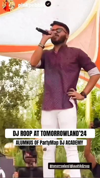 DJ Roop at Tomorrowland 2024