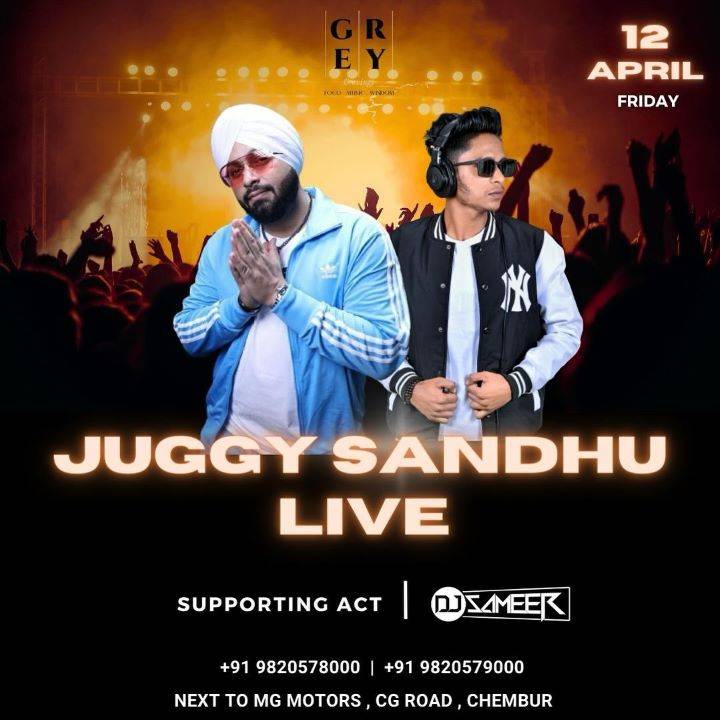 DJ Sameer Live Flyer