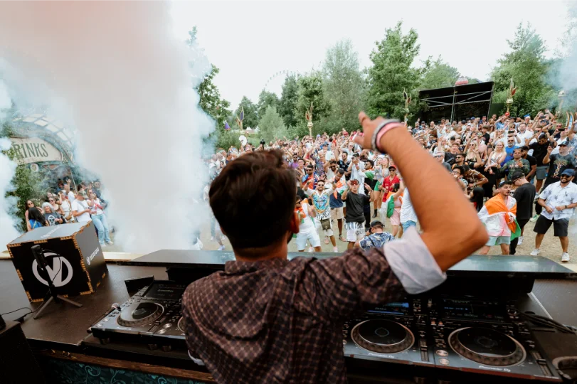 DJ Roop performing at Tomorrowland 2024 — PartyMap Academy Alumni